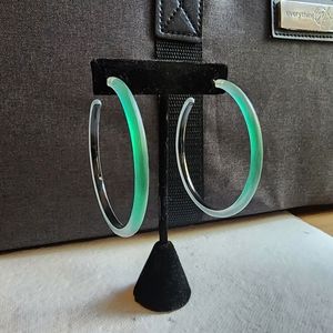 Alexis Bittar Essentials Skinny Hoop Earrings